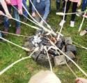 Veranstaltungsbild Schnitzworkshop am Lagerfeuer auf dem JuNEP-Gelände